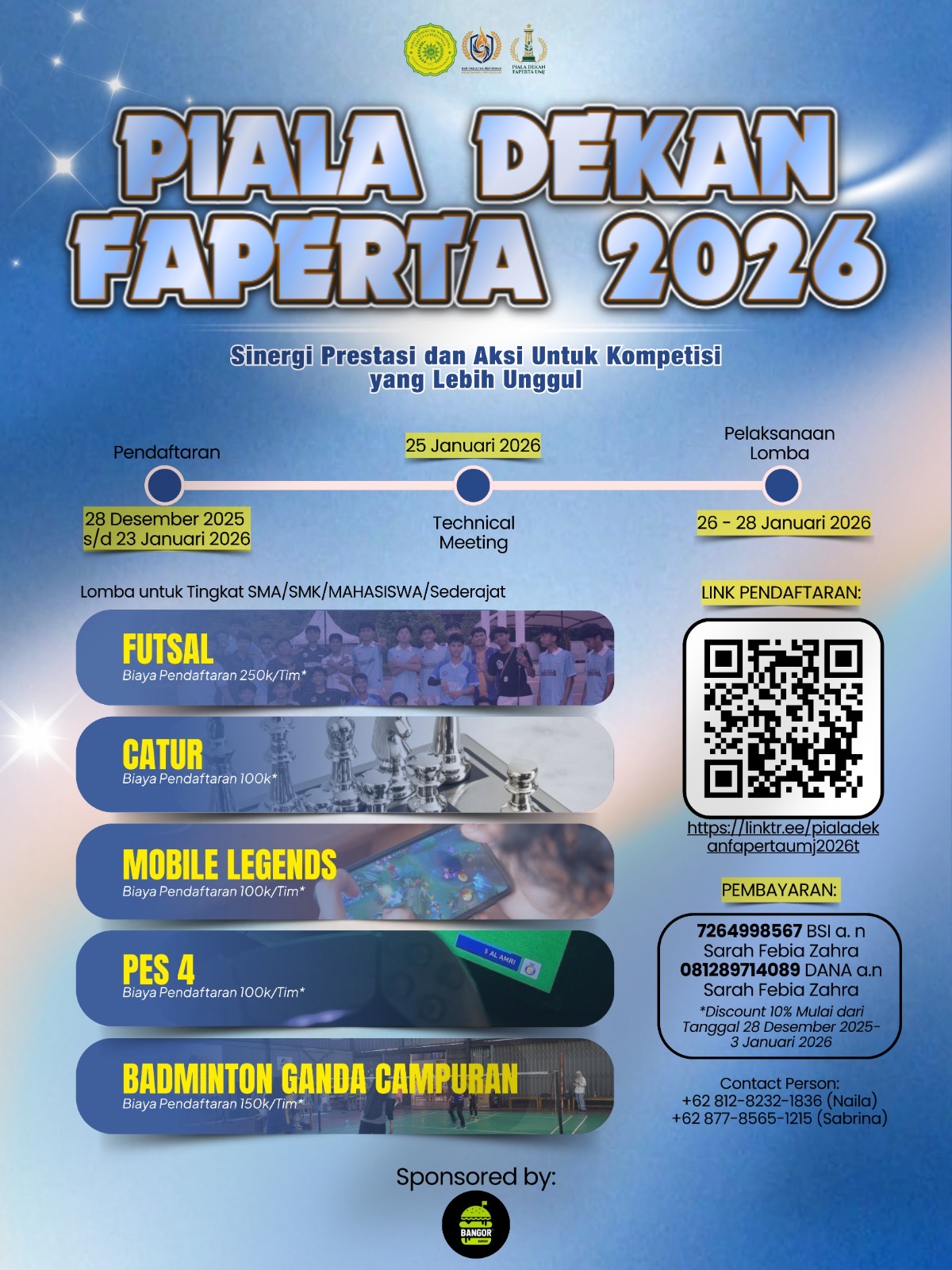PIALA DEKAN FAPERTA UMJ 2026