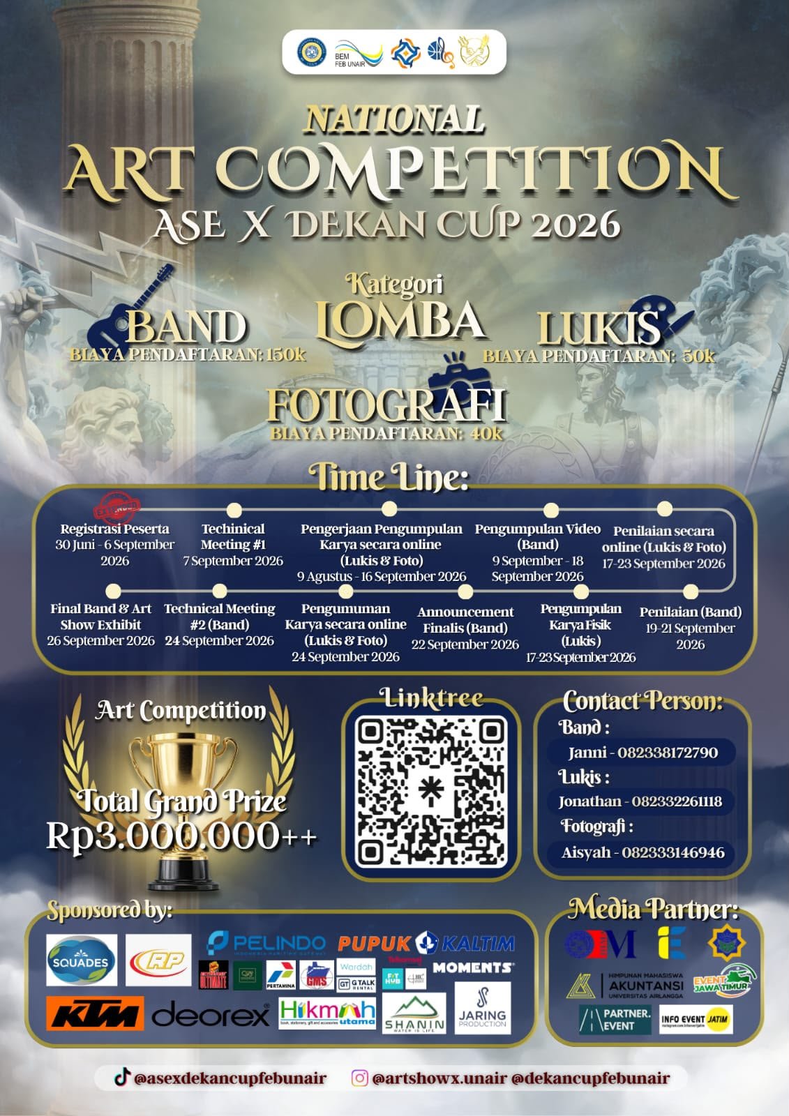 National Art Competition ASE X DEKAN CUP 2026